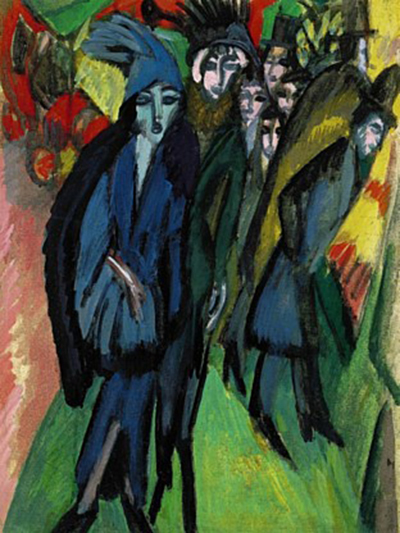 Street Scene Ernst Ludwig Kirchner